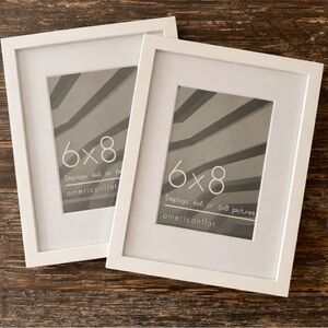 White Picture Frame Duo